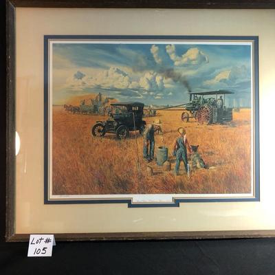 "The Stroud Farm" Mort Kunstler