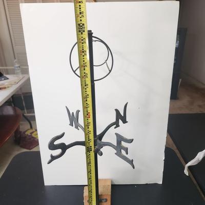 Vintage Metal Weathervane 24" Tall