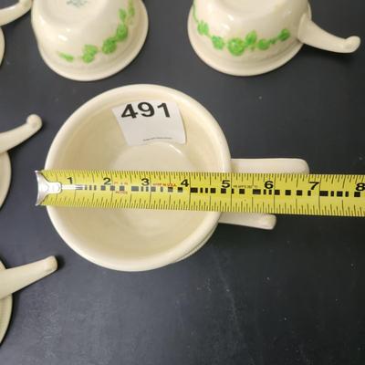 7 Homer Laughlin Oven Serve Handled Bowls French Casserole