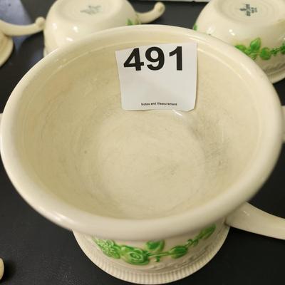 7 Homer Laughlin Oven Serve Handled Bowls French Casserole