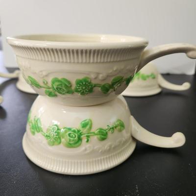 7 Homer Laughlin Oven Serve Handled Bowls French Casserole