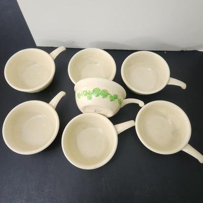 7 Homer Laughlin Oven Serve Handled Bowls French Casserole