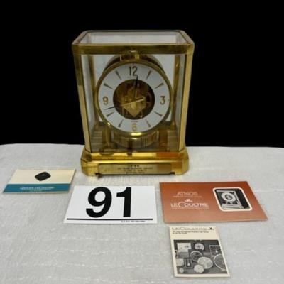 [F] Jaeger-Lecoultre Atmos Clock