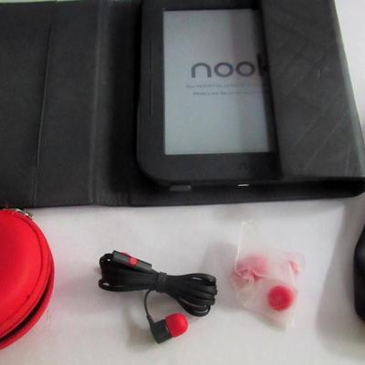 Lot of Earbuds, Headphones, Electronic Cases, Working Nook