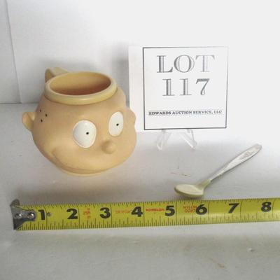 Plastic Childs Mug and Spoon