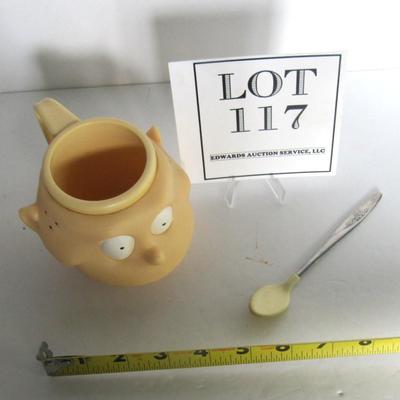 Plastic Childs Mug and Spoon