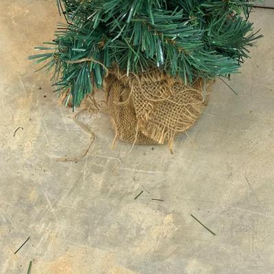 Mini Burlap Wrapped Tree