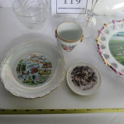 Lot of Misc Vintage Plates, Etc