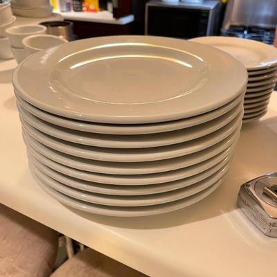 Classic White Dinnerware Set - 40 Pieces