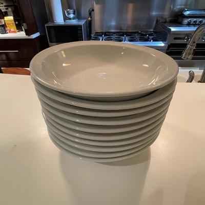 Classic White Dinnerware Set - 40 Pieces