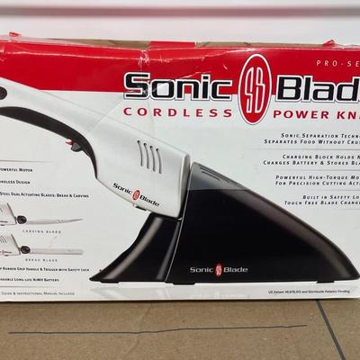 NEW Sonic Blade Cordless Power Knife