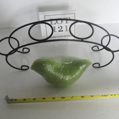 Nice Iron Candle Stand and Bird Candle
