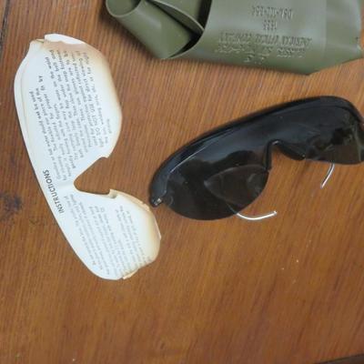 2 Pairs of 1965 Military Issued Sunglasses - Vietnam