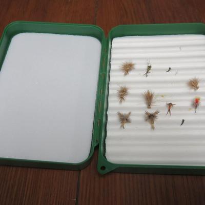 Fly Fishing Box with Flies/Lures - Cabela's - 5 1/2 x 4 inches