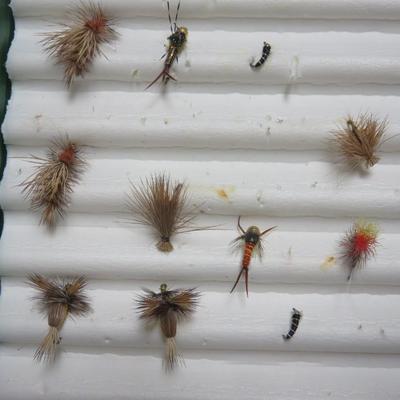 Fly Fishing Box with Flies/Lures - Cabela's - 5 1/2 x 4 inches