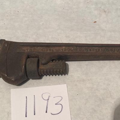 Vintage Ridgid Wrench