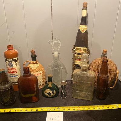 Old Liquor Bottles