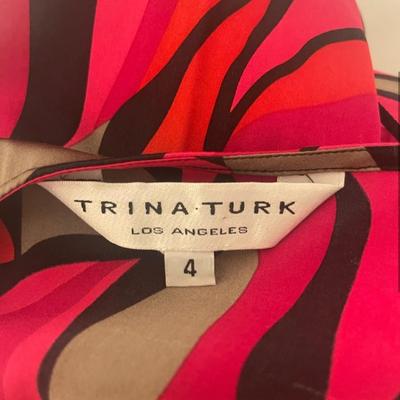 TRINA TURK: SILK DRESS (WOMEN'S) SIZE 4
