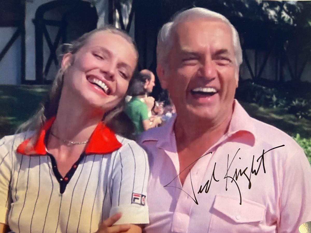 Caddyshack Ted Knight signed photo
