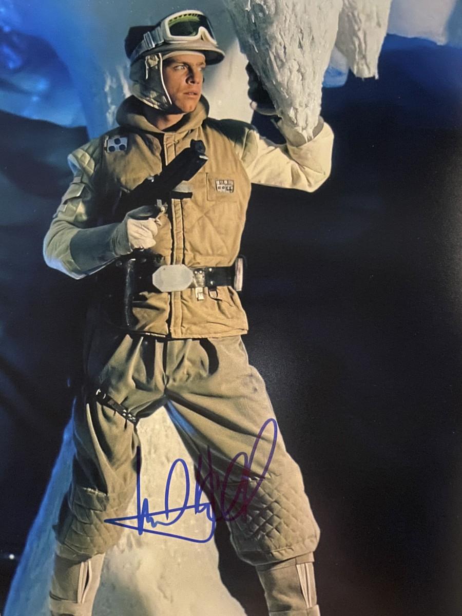 MARK HAMILL  Signed Autographed Photo Star Wars COA Hologram main image 1