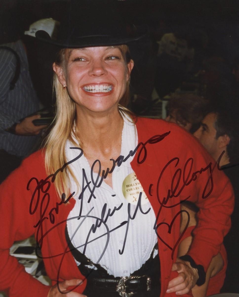 Julie McCullough signed photo | EstateSales.org