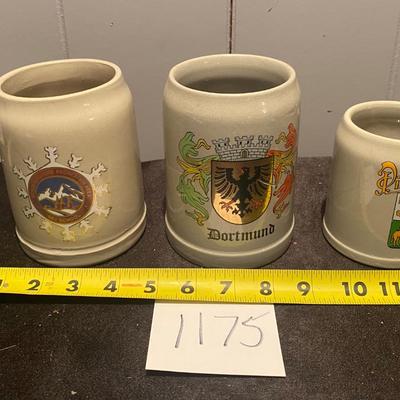 Vintage German Steins