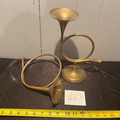 Vintage Brass Horns