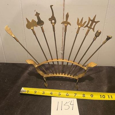 Vintage Kungfu Wusho  Mini Weapons