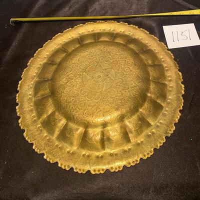 Vintage Brass Tray