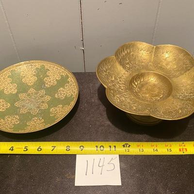 Vintage Brass Bowls