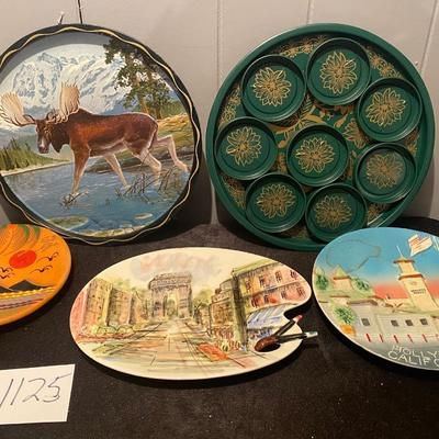 Vintage Plates and Trays