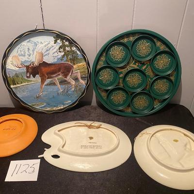 Vintage Plates and Trays