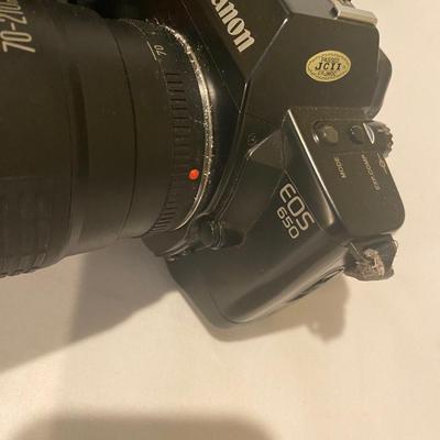 Canon EOS 650 Camera Lot