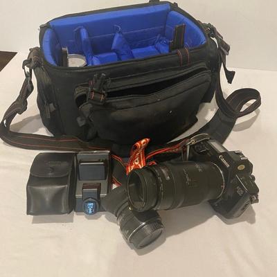 Canon EOS 650 Camera Lot