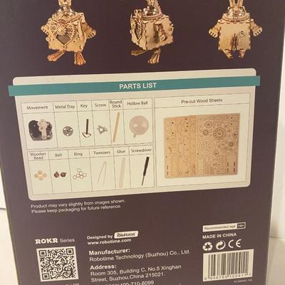 ROBOTIME STEAMPUNK MUSIC BOX BUNNY ROKR SERIES KIT