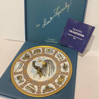 Goebel Ispanky Traditions 1980 Collector Plate