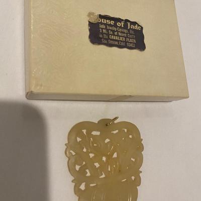 Jade pendant