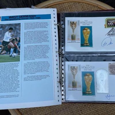 The World Cup stamp collection