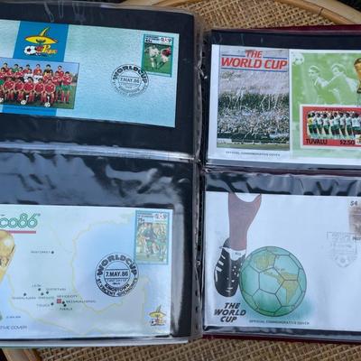 The World Cup stamp collection