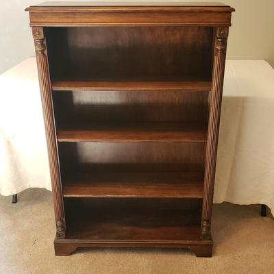 Wooden Bookcase With Three Adjustable Shelves (BR2-KD)