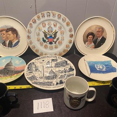 Vintage President Wall Plates