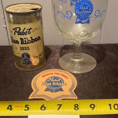 Vintage Pabst Blue Ribbon Lot