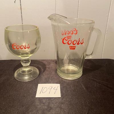 Coots Goblet & Pitcher