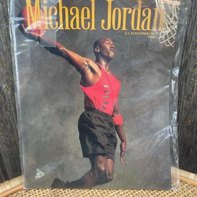 1993 MICHAEL JORDAN Beckett Tribute Magazine Issue 3 - Statabase, Inc