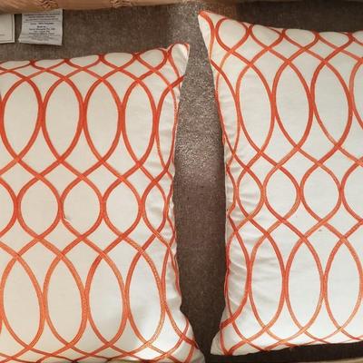 Nine Decorative Pillows & Three Throw Blankets (BR2-KD)
