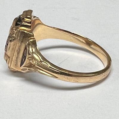 1964 Jostens 10K Gold Class Ring (B1-MG)