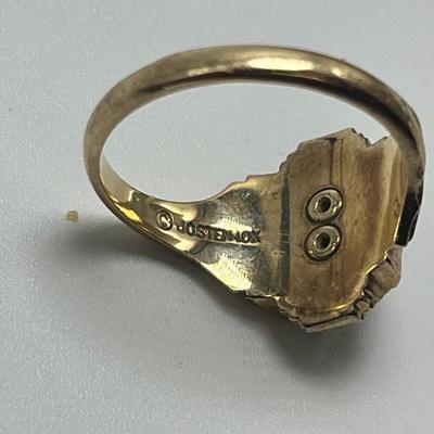 1964 Jostens 10K Gold Class Ring (B1-MG)