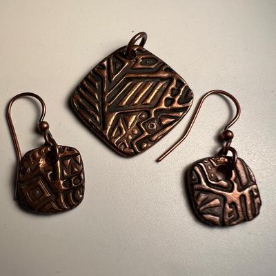 Copper Pendants, Earrings, & More (B1-MG)
