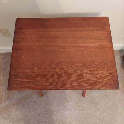 Wooden TV Tray Tables (O-BBL)