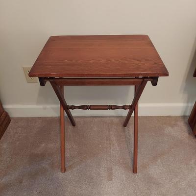 Wooden TV Tray Tables (O-BBL)